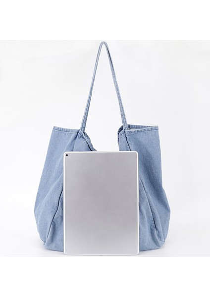 Büyük Kapasiteli Çanta Klasik Kadın Kumaş Günlük Plaj Yaz Büyük Boy Bozuk Para Cüzdanı Lacivert (Yurt Dışından) fiyatları