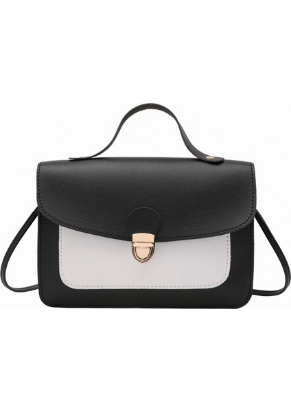 Kadın Hit Renkli Cep Telefonu Çantası Bahar ve Yaz Kişilik Kilit Tek Omuz Taşınabilir Küçük Kare (Yurt Dışından)