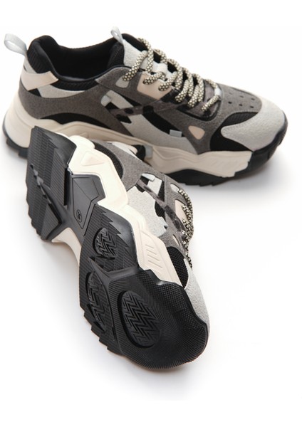 Buz-Siyah Kadın Spor Ayakkabı modelleri