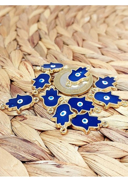 Altın Kaplama Lacivert Fatma Ana Eli Aparat/2 Adet (51770) fiyatları