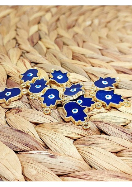 Altın Kaplama Lacivert Fatma Ana Eli Aparat/2 Adet (51770) modelleri