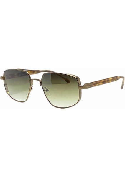 Mostrare C5 57 Erkek Geometrik Gold Metal Güneş Gözlüğü
