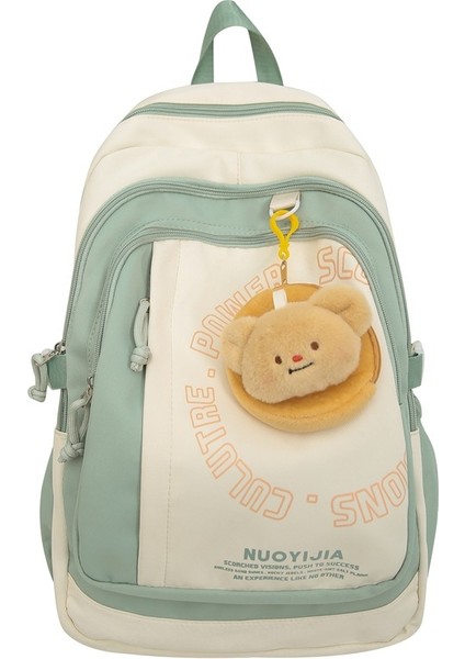 Kadınlar Için Okul Çantaları, Yüksek Görünümlü, Japon Tarzı, Lise Öğrencileri Için Sade, Kontrast Renkli Sırt Çantaları, Seyahat Sırt Çantaları (Yurt Dışından)