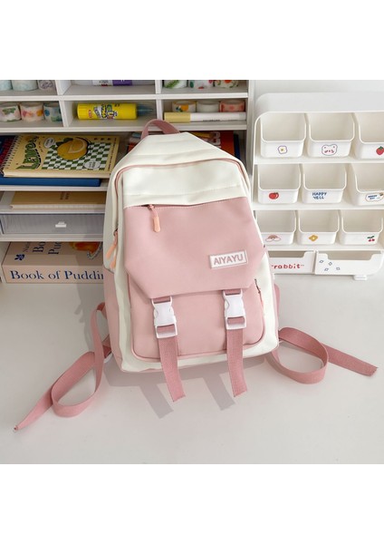 Gündelik Sırt Çantası, Küçük Sırt Çantası, Kız Öğrenci Okul Çantası, Hafif ve Çok Yönlü, Mini Taze Seyahat Sırt Çantası (Yurt Dışından)