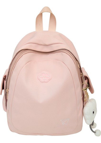 Kadınlar Için Kolej Tarzı Sırt Çantası, Japon Basit ve Çok Yönlü Okul Çantası, Seyahat Taze Stil Sırt Çantası (Yurt Dışından)