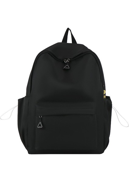 Schoolbag Kadın Üniversite Öğrencisi Basit Büyük Kapasiteli Sırt Çantası Moda Mektup Lise Bilgisayar Çantası Ortaokul Öğrenci Sırt Çantası (Yurt Dışından)