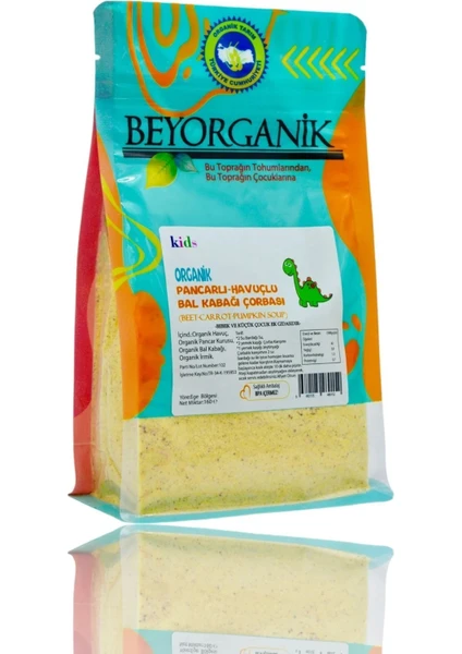 Organik Havuçlu Kabak Çorbası 160gr