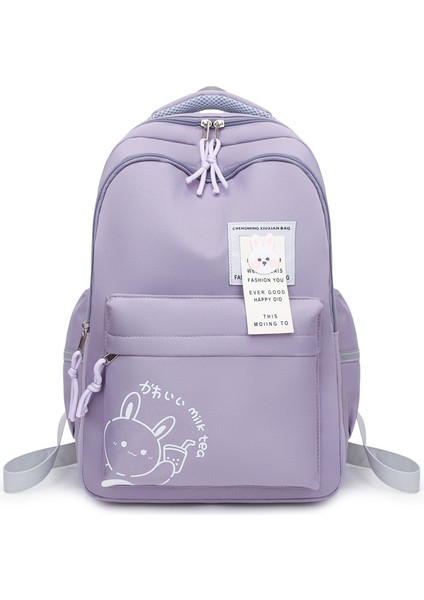 Sırt Çantası Kadın Ortaokul Öğrencisi Gençlik Rahat Büyük Kapasiteli Sırt Çantası Hafif Yük Azaltıcı Ilkokul Öğrencisi Altıncı Sınıf Okul Çantası (Yurt Dışından)