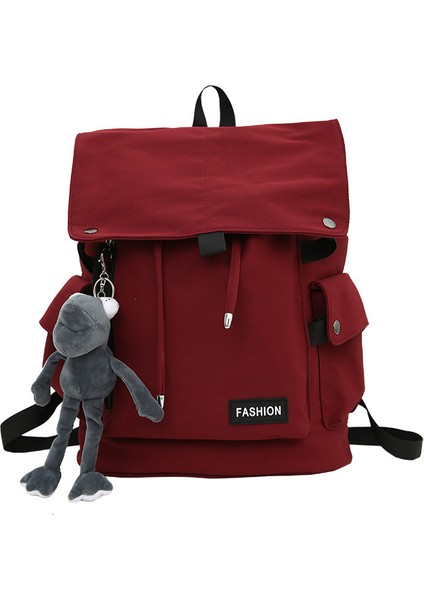 Sırt Çantası Erkek Rahat Büyük Kapasiteli Seyahat Bilgisayarı Sırt Çantası Lise Öğrencisi Okul Çantası Kadın (Yurt Dışından)