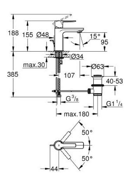 Lineare Lavabo Bataryası Xs-Boyut - 32109AL1