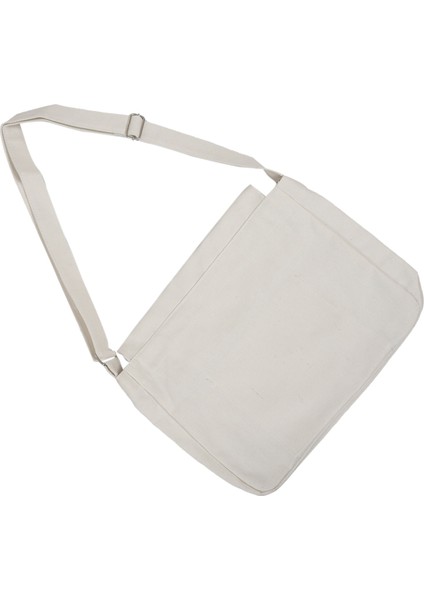 Moda Klasik Düz Renk Çile Postacı Çantası Okul Kadın Kanvas Çanta Kadın Rahat Basit Omuz Beyaz (Yurt Dışından) modelleri