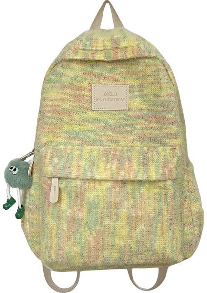 Bayan Ortaokul Öğrencileri Için Okul Çantası, Üniversite Öğrencileri Için Güzel Görünümlü, Basit, Çok Yönlü Sırt Çantası (Yurt Dışından)