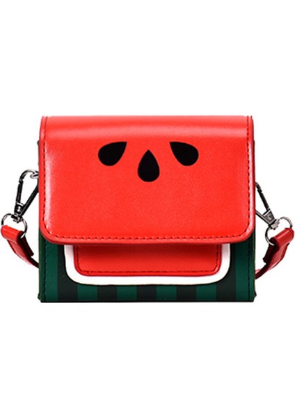 Küçük Taze Moda Karpuz Messenger Çanta Sevimli Geniş Omuz (Yurt Dışından)