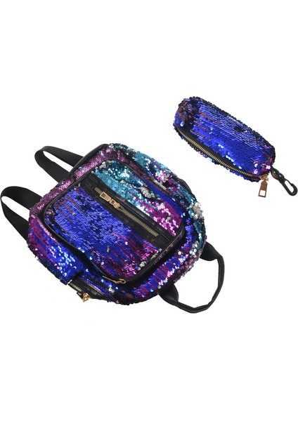 2 Adet/takım Yeni Genç Bling Glitter Pul Sırt Çantası Kız Sırt Çantası Öğrencileri Okul Çantası Kalem Kutusu Debriyaj (Yurt Dışından) fiyatları