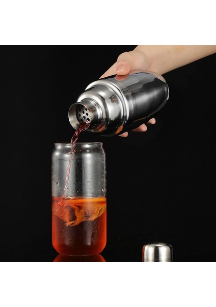 Çelik Kokteyl Kaşığı Shaker ve Bar Tokmağı Kokteyl Bardağı Seti CIN728 fiyatları