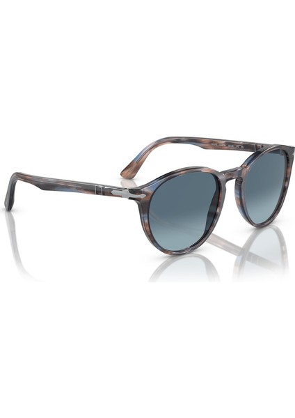 3152-S 1155/Q8 52-20 Unisex Güneş Gözlüğü – Gri Asetat Çerçeve & Degrade Mavi Cam modelleri
