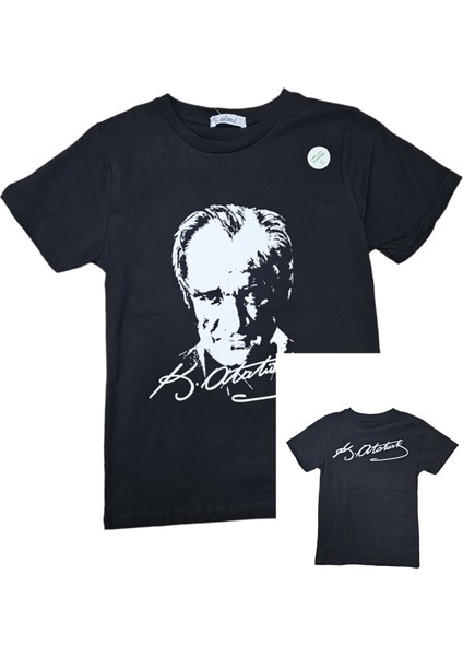 Almi Atatürk Baskılı Tişört 10/17 modelleri
