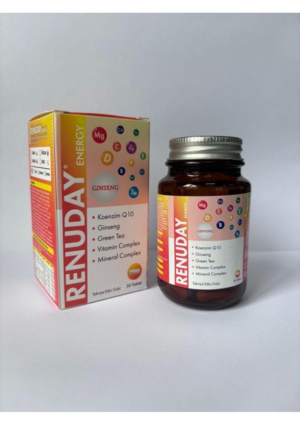 Multivitamin ve Mineraller Içeren Tablet Takviye Edici Gıda