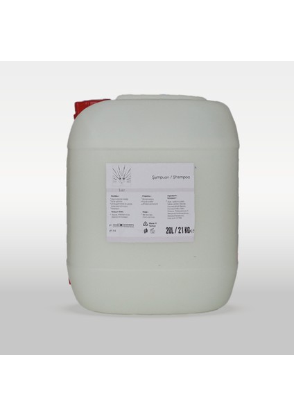 20 Litre Bidon ile Litrelik Otel, Kuaför, Berber ve Günlük Dökme Şampuan