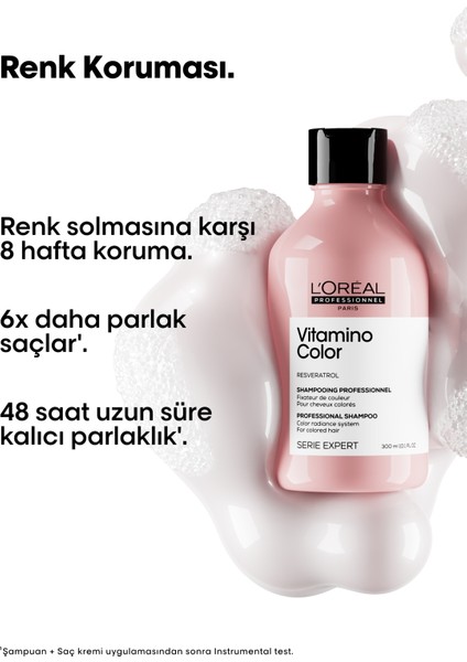 L'oreal Professionnel Serie Expert Vitamino Color Renk Koruyucu Şampuan 300 ml