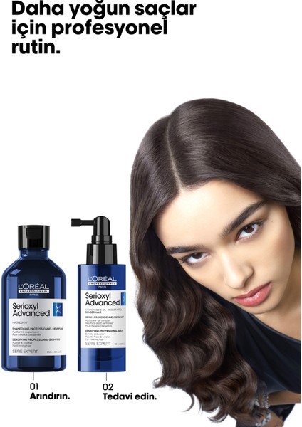 L'Oréal Professionnel Serie Expert Serioxyl Advanced Incelmiş Saç Telleri Için Yoğunluk Kazandıran Serum 90 ml