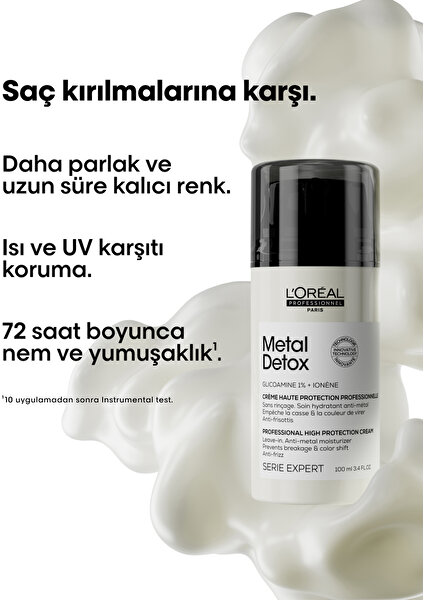 L'Oréal Professionnel Serie Expert Metal Detox Yüksek Korumalı Krem 100ml