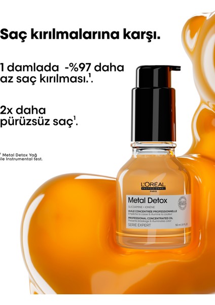 L'Oréal Professionnel Serie Expert Metal Detox Oil Konsantre Yağ 50ml