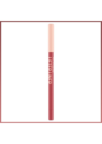 Maybelline New York Lifter Liner Pembe Tonlu Dudak Kalemi- 09 Peaking