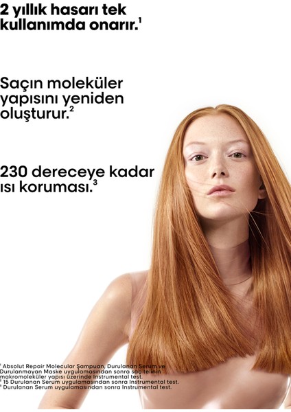 L'Oréal Professionnel Serie Expert Absolut Repair Molecular Durulanmayan Saç Bakım Maskesi 100ml