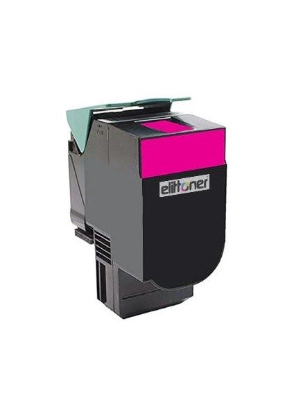 Elittoner 80C8SM0 - Lexmark CX310, CX410, CX510 Magenta (2k)