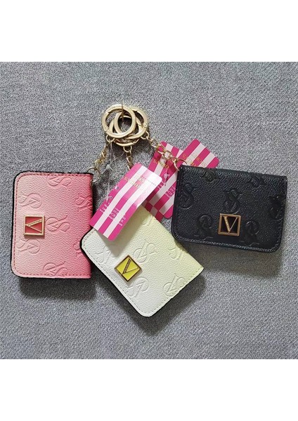 Vs Kart Çantası Anti-Demanyetizasyon Banka Tutucu Çoklu Kart Kimlik Kılıfı Mini Tutucu, Pembe (Yurt Dışından) fiyatları