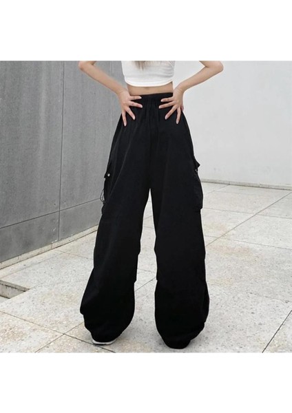Y2K Harajuku Ekstra Salaş Kargo Pantolon