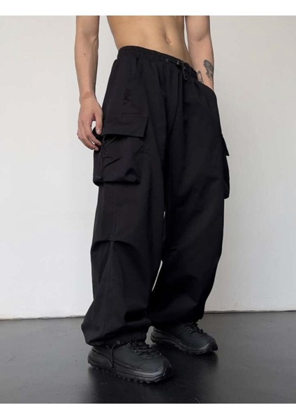 Y2K Unisex Paraşüt Pantolon modelleri