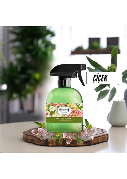 Flower Garden (Çiçek Bahçesi) Sprey Oda ve Ortam Kokusu 500 ml