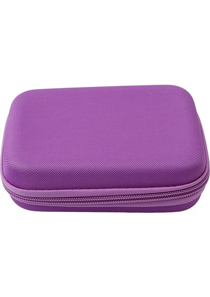 10 Yuvalı Şişe Kutusu 10ML Silindirleri Korur Uçucu Yağlar Çanta Seyahat Taşıma Depolama Organizatör Mor (Yurt Dışından) fiyatları