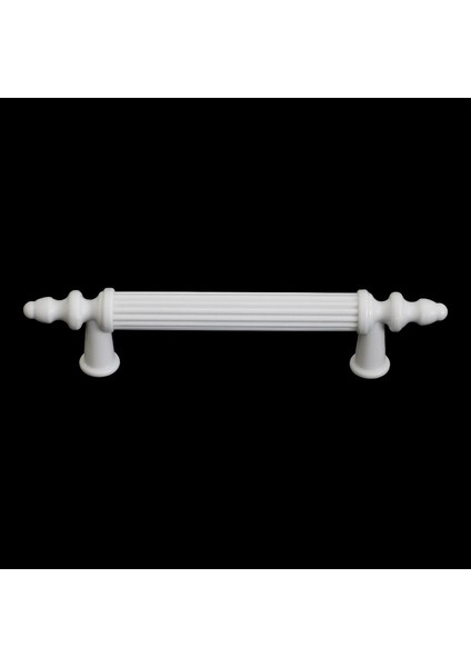 Polavit 96 mm Kulp Sert Plastik Beyaz Çekmece Mobilya Mutfak Dolap Kulbu 10 Adet