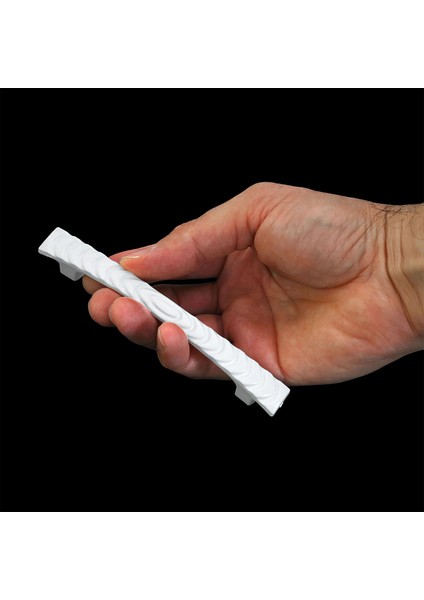 Ihlara 96 mm Kulp Sert Plastik Beyaz Çekmece Mobilya Mutfak Dolap Kulbu 5 Adet