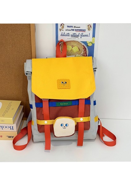 Sırt Çantası, Gündelik, Çok Yönlü, Hafif Sırt Çantası, Ortaokul Öğrencileri Için Güzel Görünümlü, Modaya Uygun Okul Çantası (Yurt Dışından)