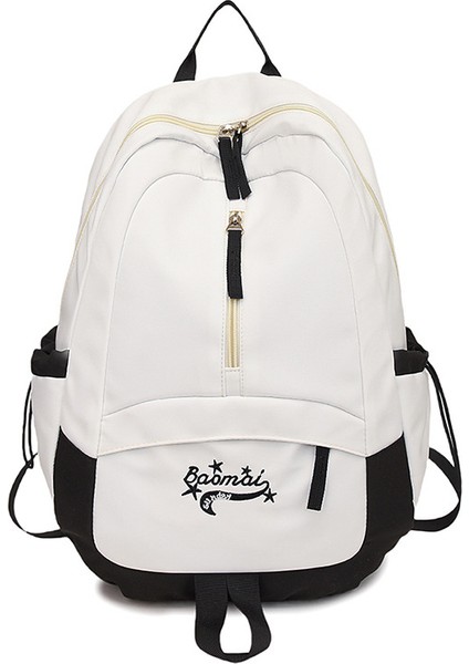 Üniversite Öğrencisi Rahat Sırt Çantası Kız Kolej Tarzı Retro Sırt Çantası Kadın Hafif Ortaokul Öğrencisi Okul Çantası (Yurt Dışından)
