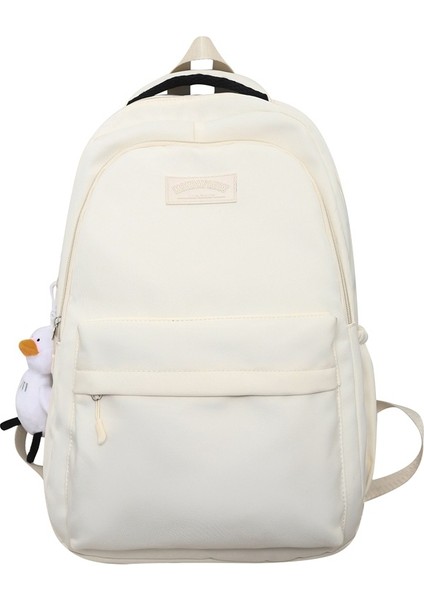 Erkekler ve Kadınlar Için Okul Çantaları, Ilkokul ve Ortaokul Öğrencileri, Küçük, Taze, Büyük Kapasiteli Sırt Çantaları, Seyahat Için Şık, Düz Renkli Sırt Çantaları (Yurt Dışından)