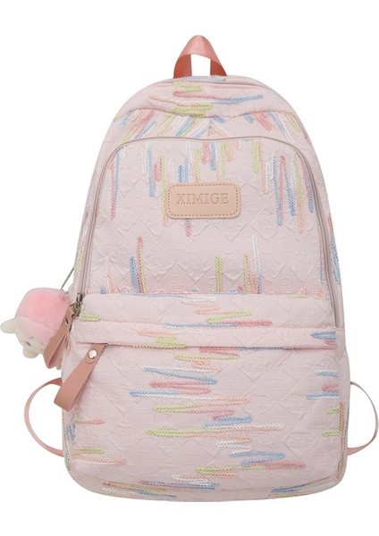 Kızlar Için Sırt Çantası, Basit, Çok Yönlü, Hafif, Şık, Bahar Gezisi, Üniversite Öğrencileri Için Ortaokul Okul Çantası (Yurt Dışından)