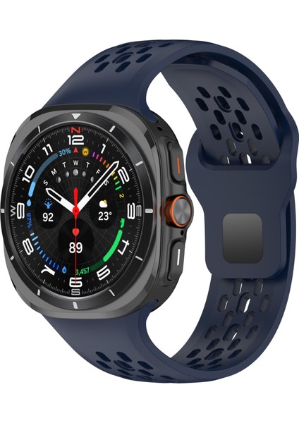 Samsung Galaxy Watch Ultra 47MM Için Silikon Watch Band (Yurt Dışından)