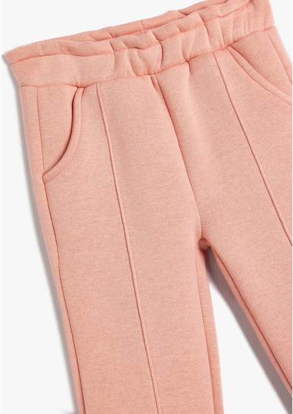 Basic Jogger Eşofman Altı Beli Bağlamalı Cep Detaylı modelleri