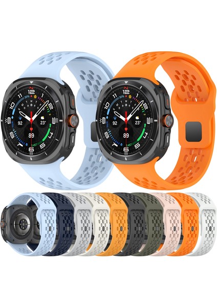 Samsung Galaxy Watch Ultra Silikon Saat Kayışı Için (Yurt Dışından) fiyatları