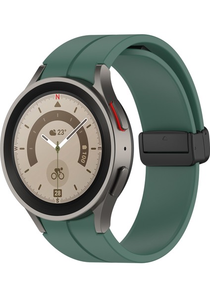 Samsung Galaxy Watch7 40 / 44MM Için Silikon Saat Kayışı (Yurt Dışından)