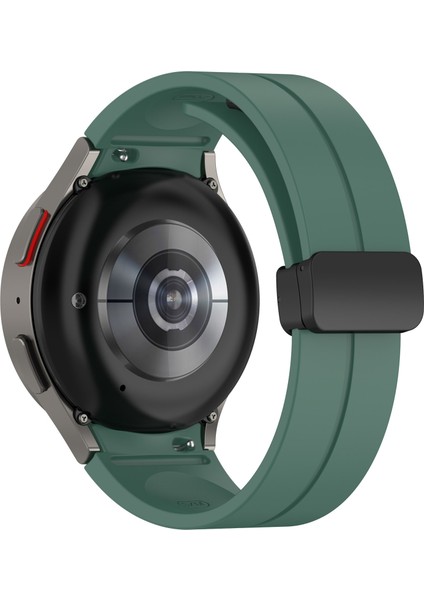 Samsung Galaxy Watch7 40 / 44MM Için Silikon Saat Kayışı (Yurt Dışından)