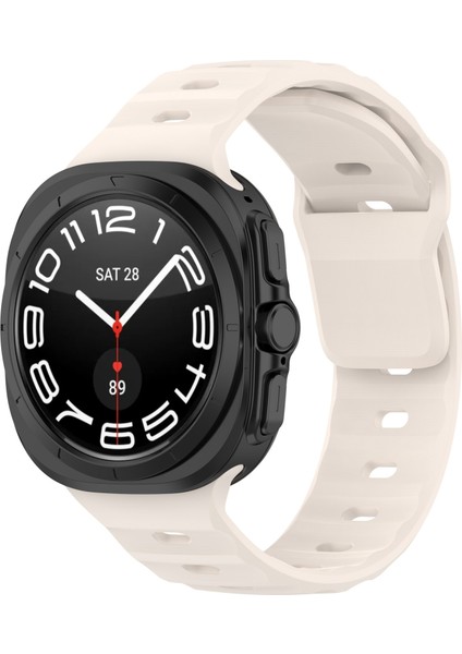 Samsung Galaxy Watch 7 Ultra Spor Silikon Kayış Için (Yurt Dışından)
