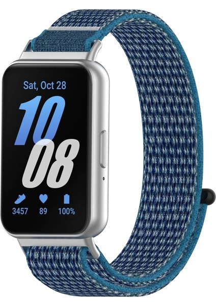 Samsung Galaxy Fit 3 Için Naylon Kanca ve Halka Bağlantı Elemanı Kayışı (Yurt Dışından)