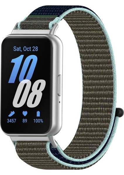 Samsung Galaxy Fit 3 Için Naylon Kanca ve Halka Bağlantı Elemanı Kayışı (Yurt Dışından)