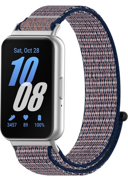 Samsung Galaxy Fit 3 Için Naylon Kanca ve Halka Bağlantı Elemanı Kayışı (Yurt Dışından)